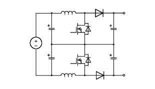 Bipolar Boost converter