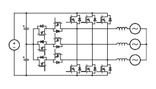 3-Level NPC TYPE-T  inverter (3-phase application)