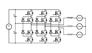 3-Level  NPC TYPE-I  inverter (3-phase application)