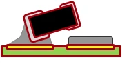 MLCC : 다면 전극 구조 reflow 후