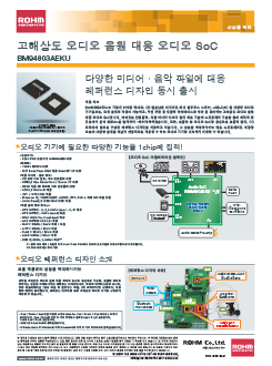 고해상도 오디오 음원 대응 오디오 SoC