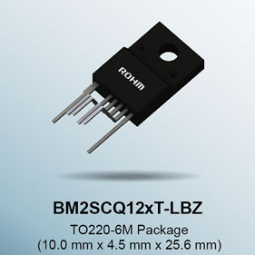 1700V 내압 SiC MOSFET 내장 AC/DC 컨버터 IC 「BM2SCQ12xT-LBZ」