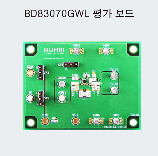 BD83070GWL 평가 보드