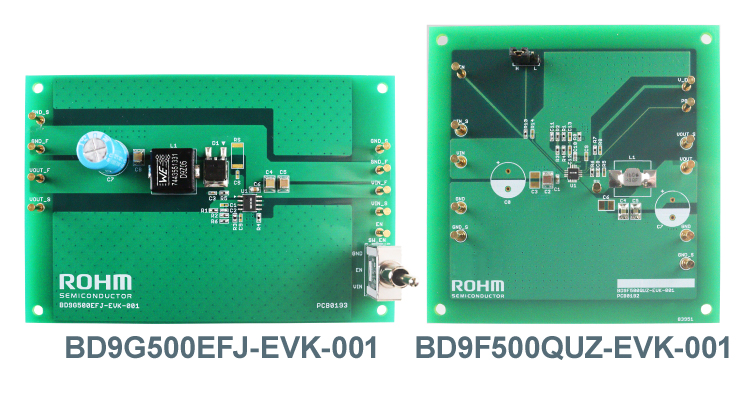 BD9G500EFJ-EVK-001 BD9F500QUZ-EVK-001
